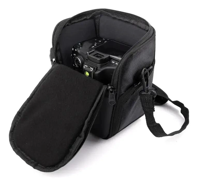 BOLSO ANTIGOLPES PARA CAMARA DSLR Y LENTE - 2
