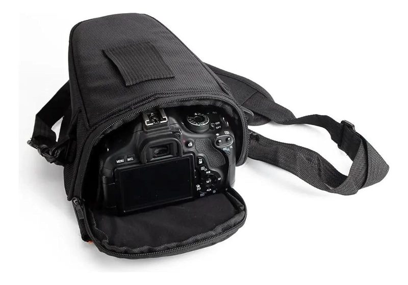 BOLSO ANTIGOLPES PARA CAMARA DSLR Y LENTE - 4
