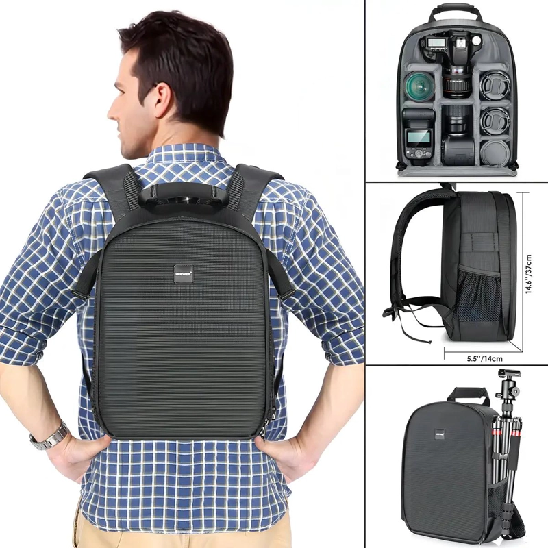 MOCHILA FOTOGRAFICA IMPERMEABLE PARA CAMARA - 2