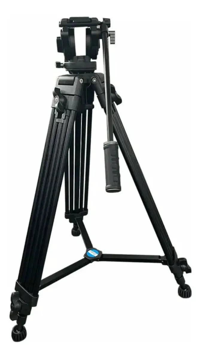 TRIPODE DE ALUMINIO CON CABEZAL PARA VIDEO MT-81 - 3