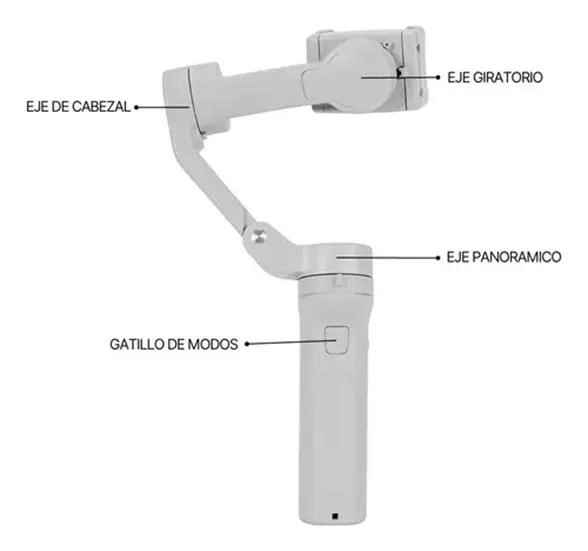 ESTABILIZADOR GIMBAL 3 EJES PARA CELULAR ANDROID E IPHONE - 3