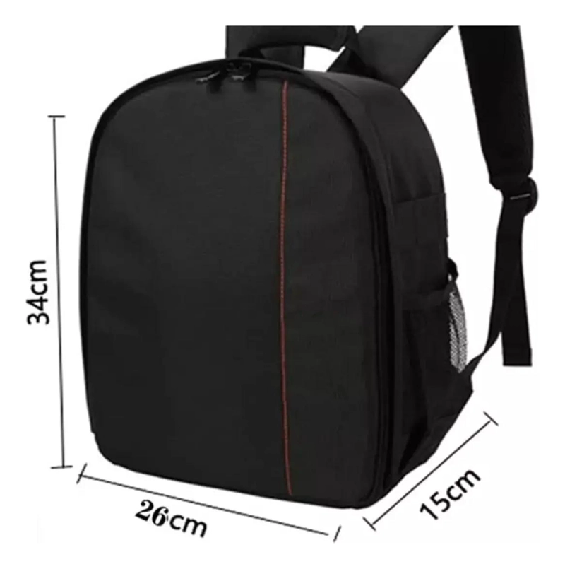 MOCHILA PARA CAMARA RE FLEX CON COMPARTIMENTOS PARA LENTES - 2