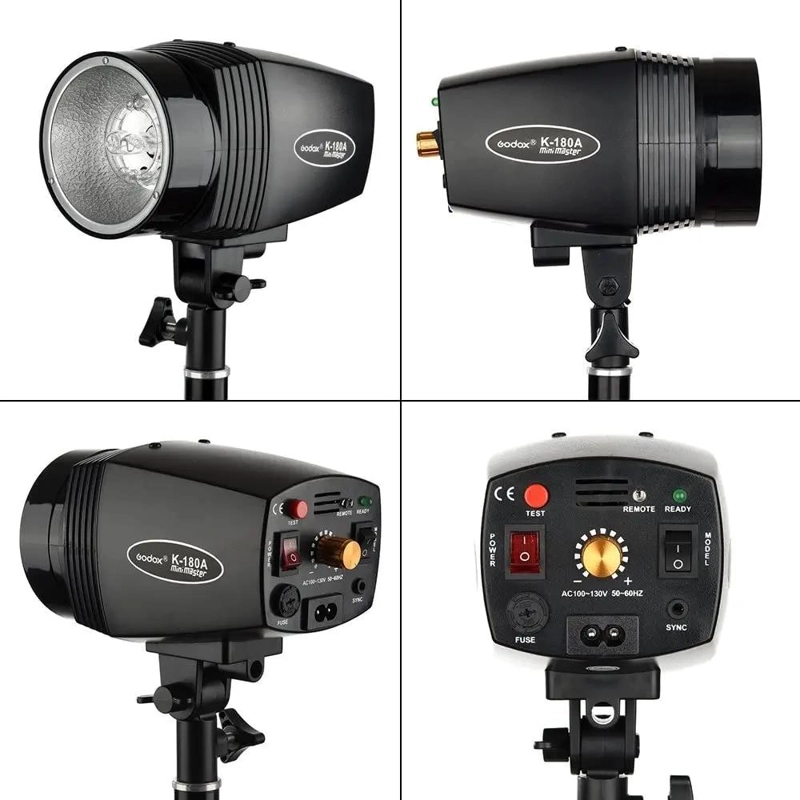 FLASH DE ESTUDIO 150W CON GARANTIA - 1