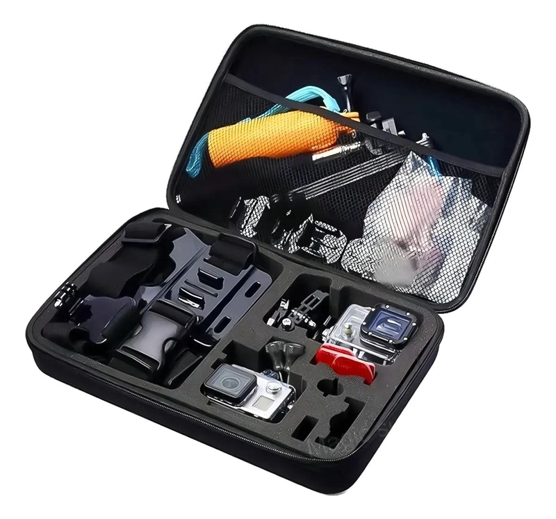 KIT DE ACCESORIOS PARA CAMARA DEPORTIVA 28 PIEZAS - 2