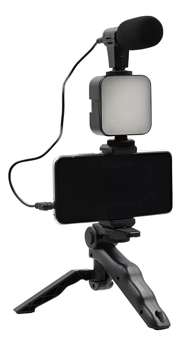 KIT DE GRABACION PARA CELULAR CON ESTABILIZADOR Y TRIPODE - 3
