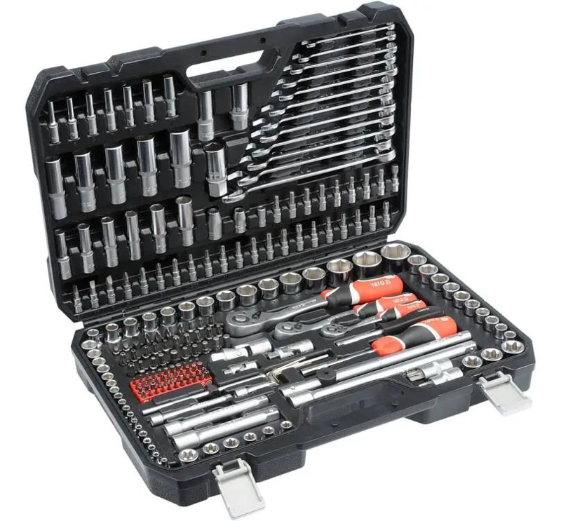 JUEGO DE DADOS 1/2'', 3/8'' Y 1/4'' 216 PIEZAS - 3