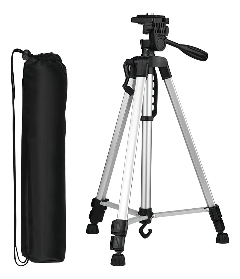 TRIPODE PROFESIONAL 140 CM PARA CAMARA Y CELULAR - 1
