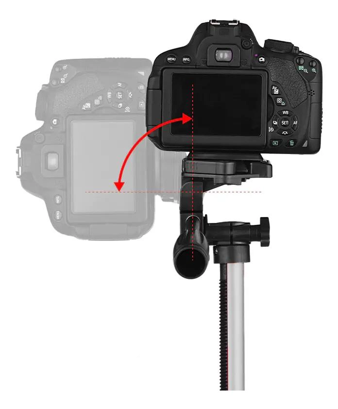 TRIPODE PROFESIONAL 140 CM PARA CAMARA Y CELULAR - 5