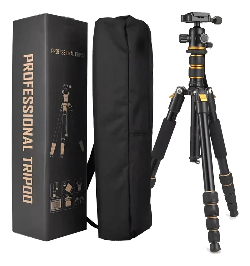TRIPODE PORTATIL PARA CAMARA Y VIDEO PROFESIONAL - 1