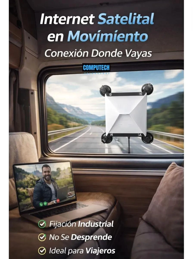 SOPORTE DE VENTOSA PARA ANTENA STARLINK MINI 2025 - 2