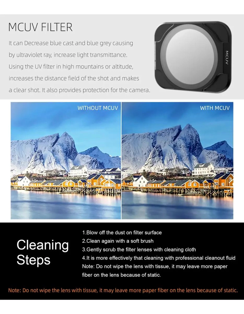 SET DE FILTROS ND PARA DRONE DJI AIR 2 Y AIR 2S - 4