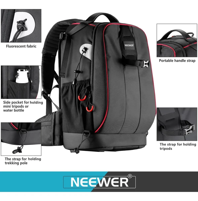 MOCHILA PARA CAMARA CON BLOQUEO DE COMBINACION - 3