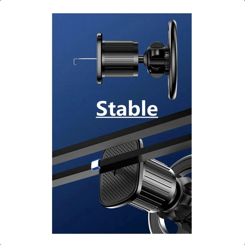 SOPORTE MAGNE TICO PARA CELULAR EN AUTO COMPATIBLE IPHONE - 2