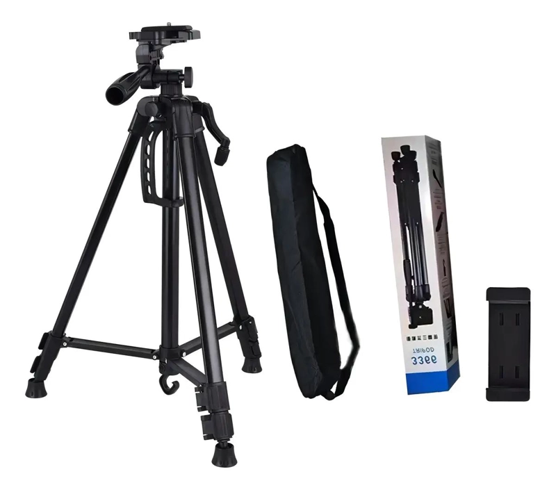 TRIPODE PROFESIONAL PARA CAMARA 360° COLOR NEGRO - 3