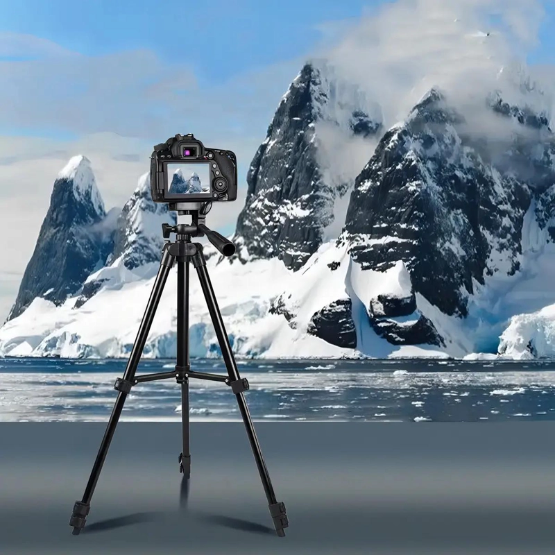TRIPODE PROFESIONAL PARA CAMARA 360° COLOR NEGRO - 4