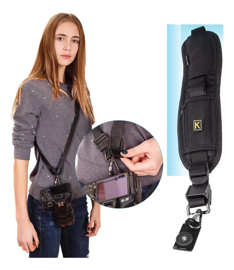 SET DE CORREAS PARA CAMARA DSLR Y MANO - 5
