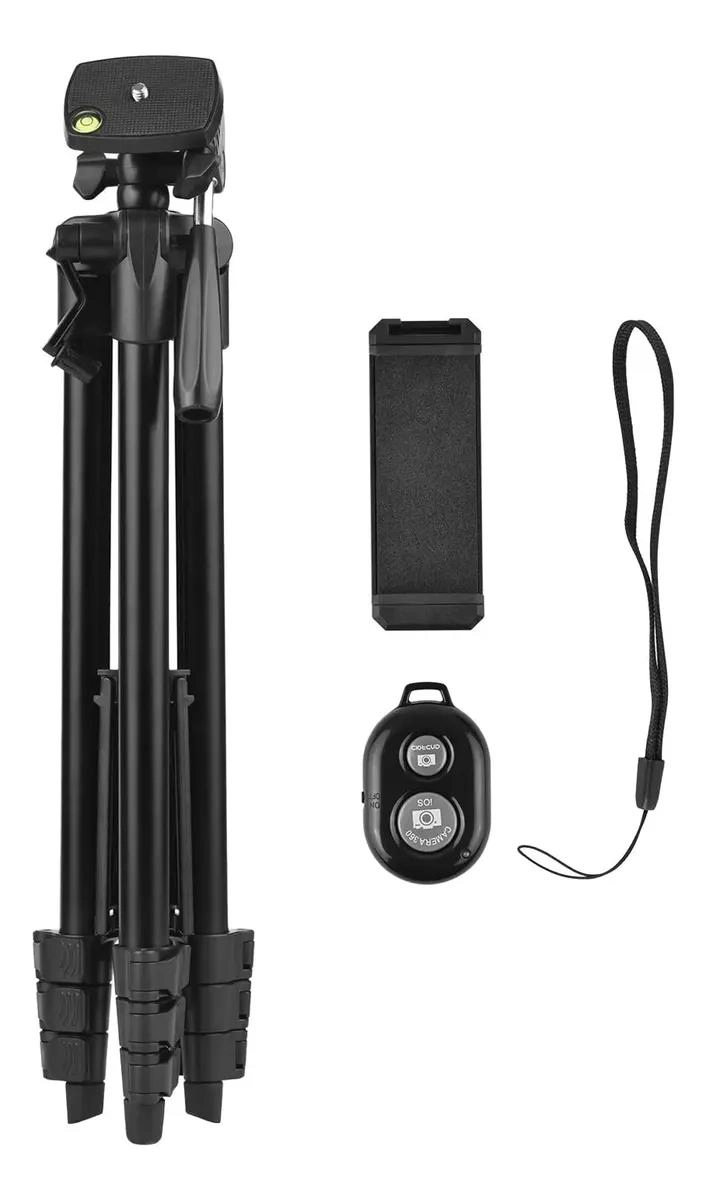 TRIPODE AJUSTABLE PARA CAMARA Y CELULAR - 2