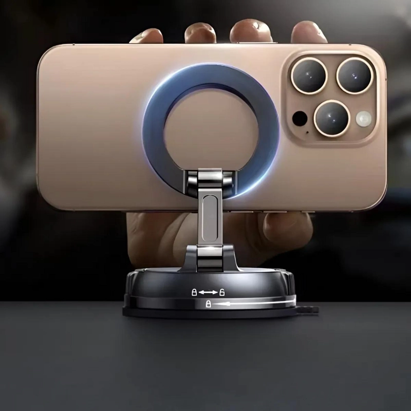 SOPORTE MAGNE TICO MAGSAFE PARA CELULAR EN AUTO - 2