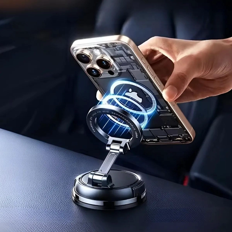 SOPORTE MAGNE TICO MAGSAFE PARA CELULAR EN AUTO - 5