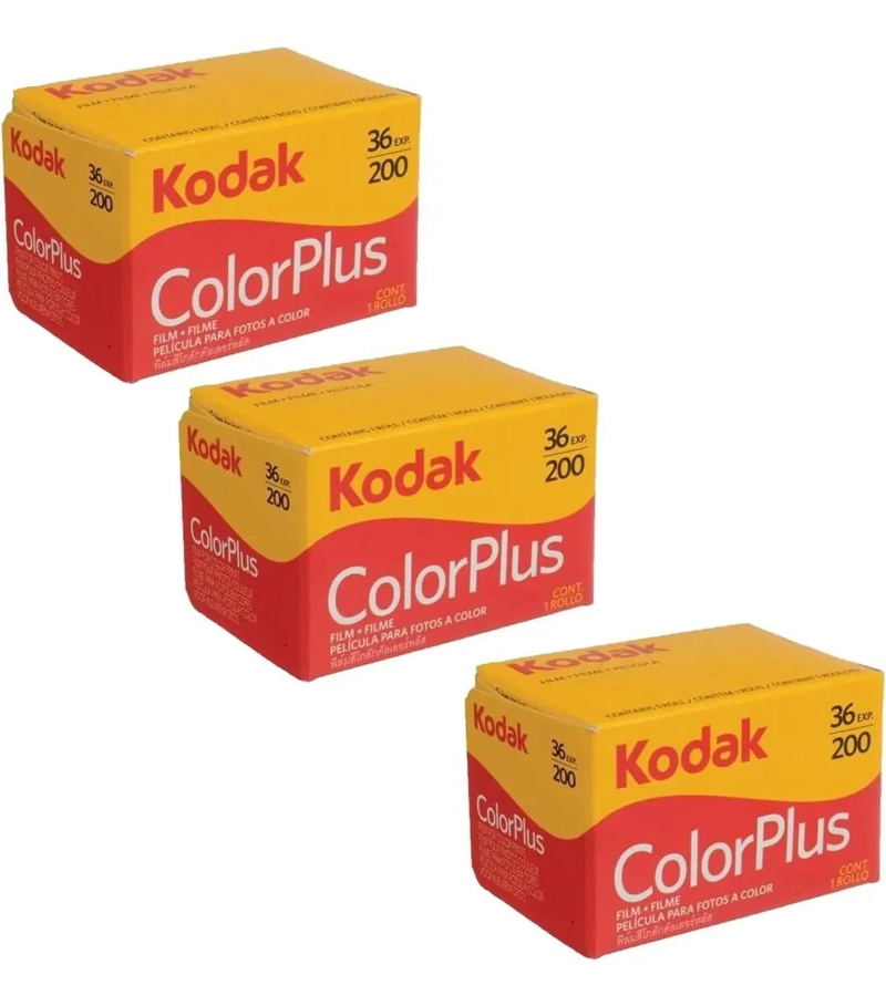 SET 3 ROLLOS FOTOGRAFICOS COLOR PLUS 200, 36 EXPOSICIONES - 1