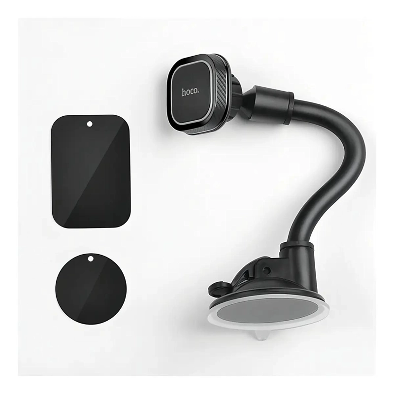 SOPORTE PARA AUTO EN PARABRISAS Y TABLERO NEGRO - 4