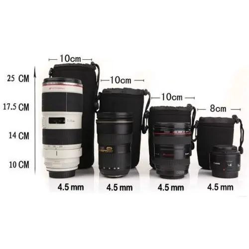 SET DE ESTUCHES PARA LENTES DE CAMARA - 3