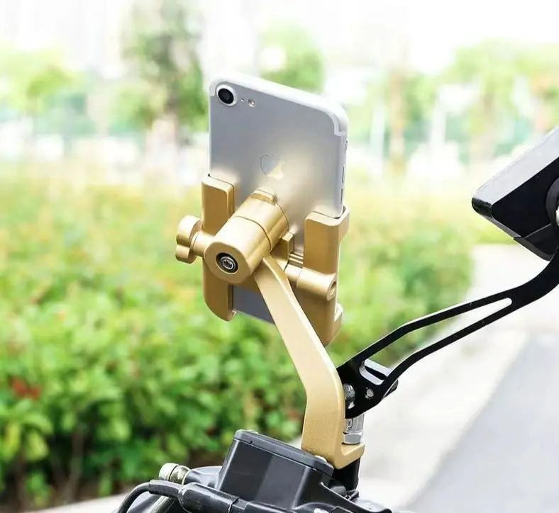 SOPORTE PARA MOTO Y BICI DE ALUMINIO CON ROTACION 360° - 3
