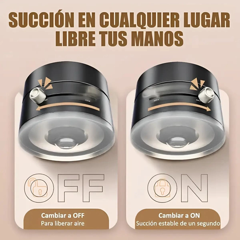 SOPORTE MAGNE TICO PARA CELULAR CON VENTOSA PARA AUTO Y OF - 2
