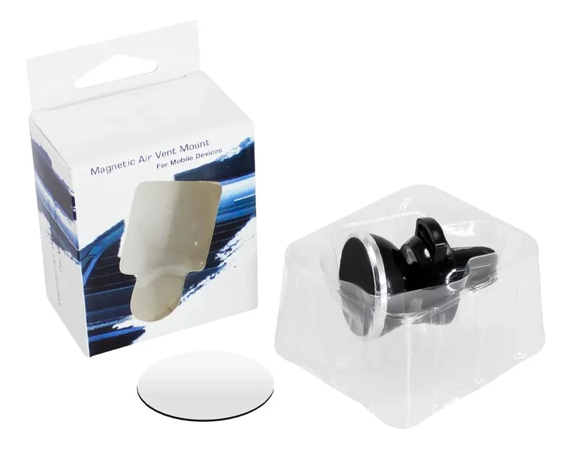 PORTA CELULAR MAGNE TICO NEGRO PARA AUTO PACK X30 - 3