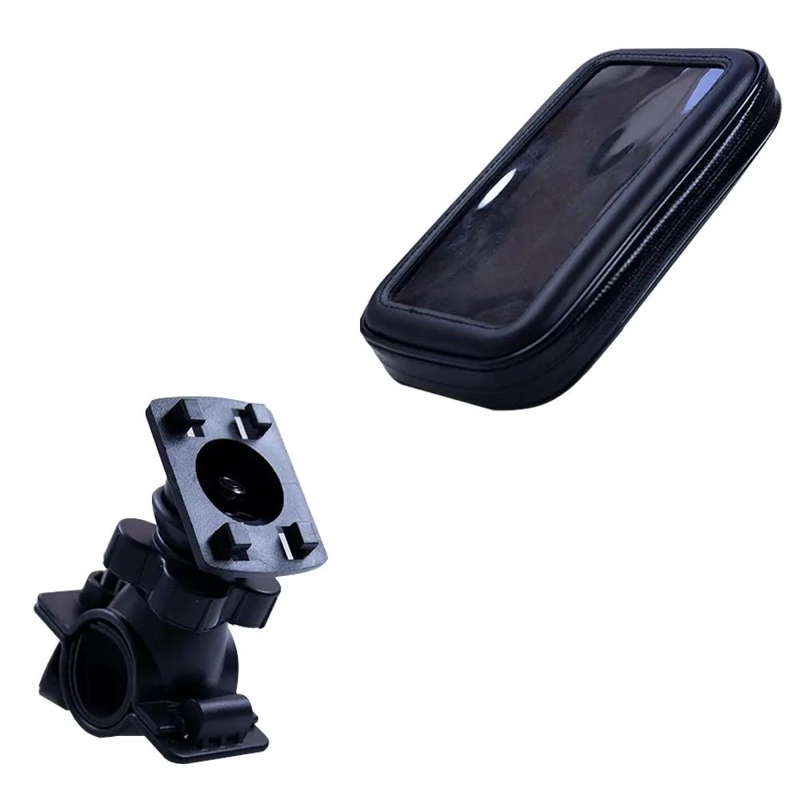 SOPORTE PARA CELULAR EN MANILLA DE BICICLETA O MOTO - 4