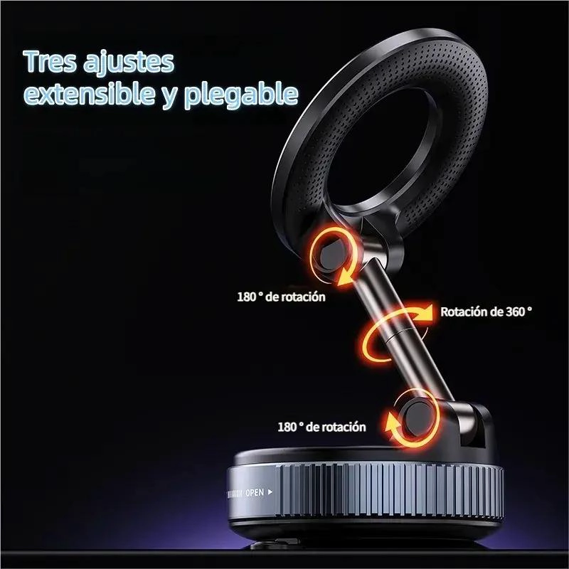 SOPORTE MAGNE TICO PARA TELE FONO CELULAR EN AUTOMOVIL - 2