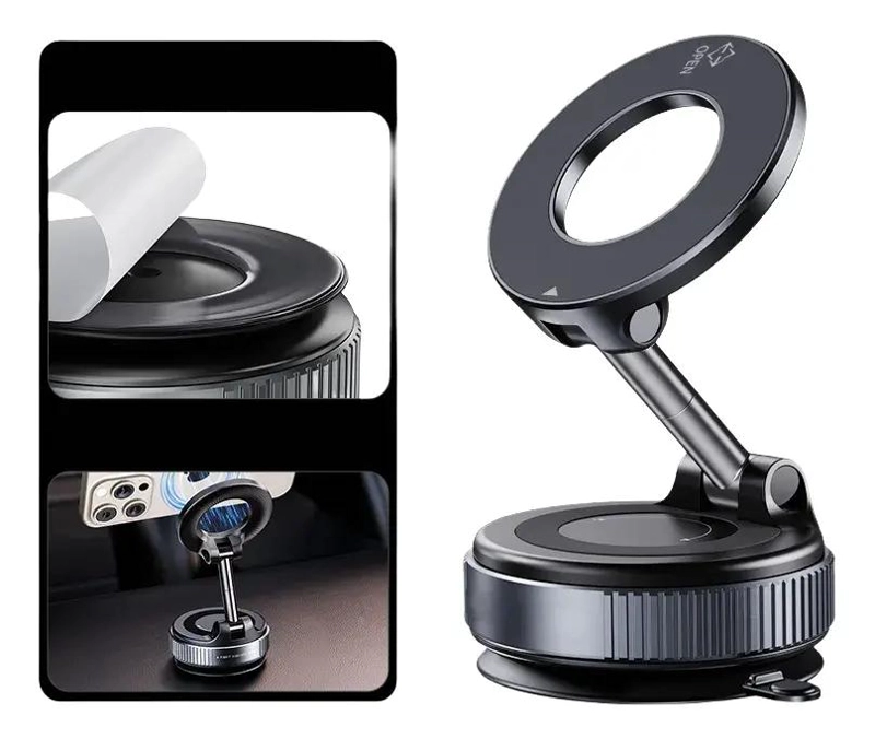 SOPORTE MAGNE TICO PARA TELE FONO CELULAR EN AUTOMOVIL - 3