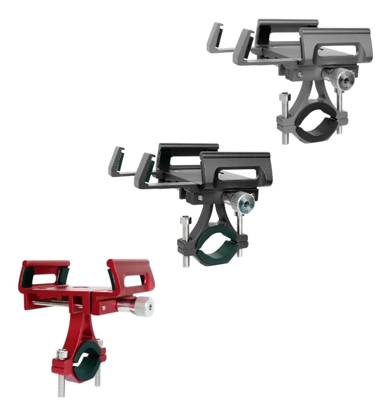 SOPORTE UNIVERSAL ANTIDESLIZANTE PARA TELE FONO EN BICICIC - 4