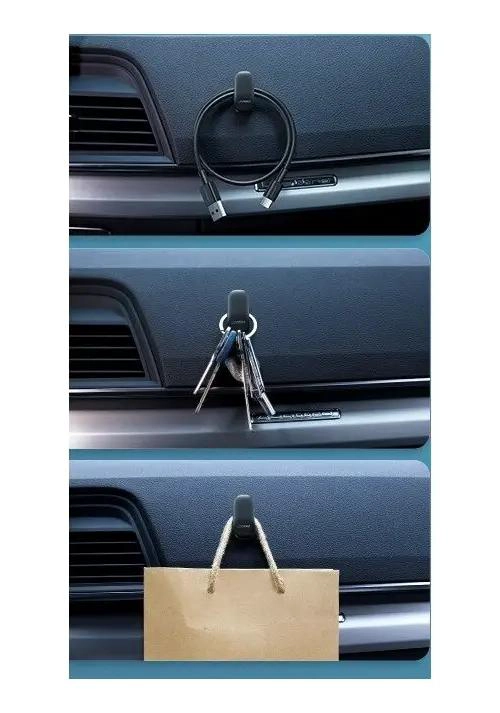 GANCHO ORGANIZADOR MULTIFUNCIONAL PARA VEHICULO Y HOGAR - 4