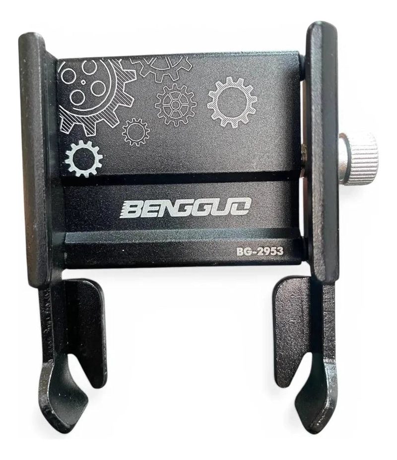 SOPORTE PARA CELULAR DE MOTO Y BICICLETA 360° ALUMINIO - 4