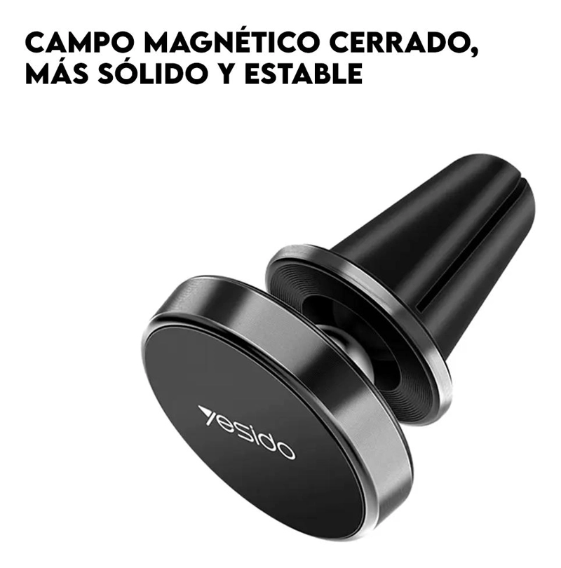 SOPORTE MAGNE TICO PARA CELULAR CON ROTACION 360° - 4