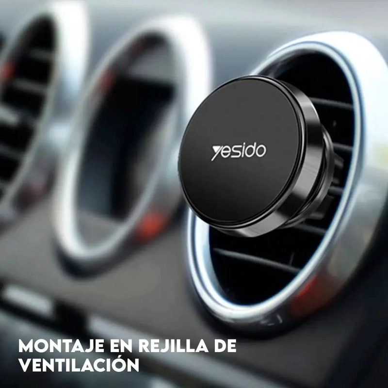 SOPORTE MAGNE TICO PARA CELULAR CON ROTACION 360° - 5