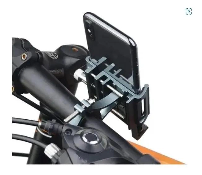 SOPORTE METALICO PARA SMARTPHONE EN BICICLETA Y MOTO - 3