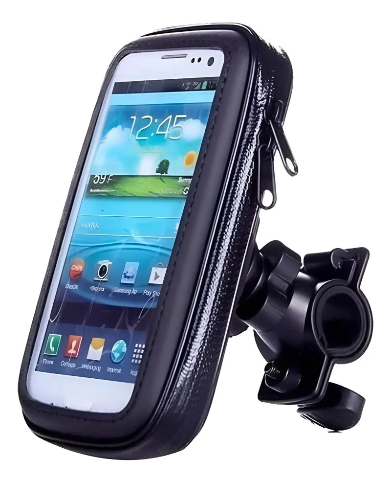 BOLSO IMPERMEABLE PORTA TELE FONO PARA BICICLETA - 1
