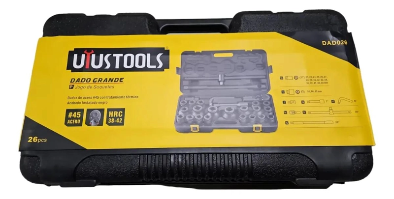 SET DE DADOS DE IMPACTO 3/4 Y 1 PULGADA 26 PIEZAS - 2