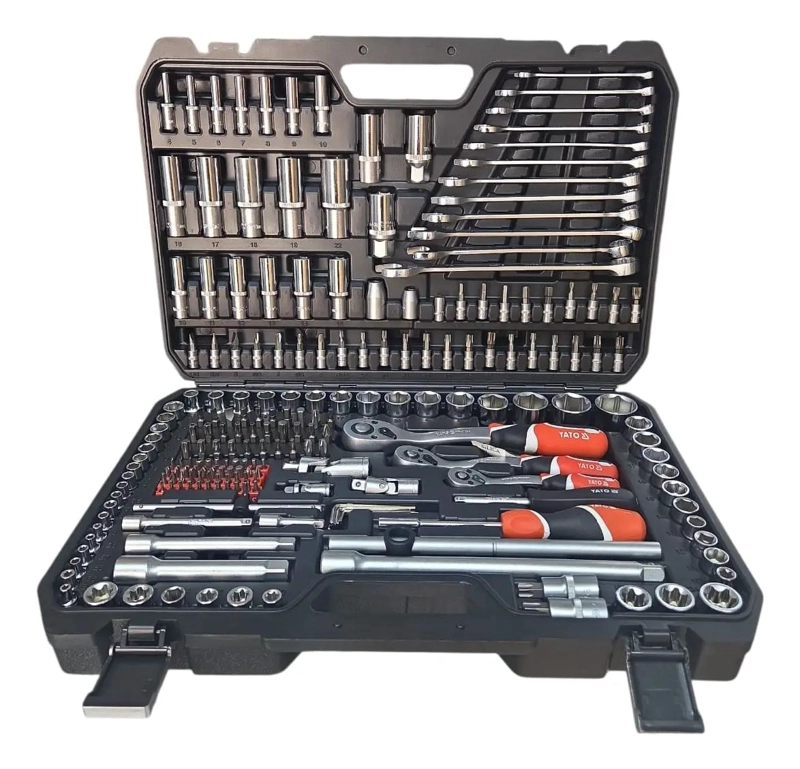 KIT DE HERRAMIENTAS CON 216 PIEZAS Y DADOS - 3