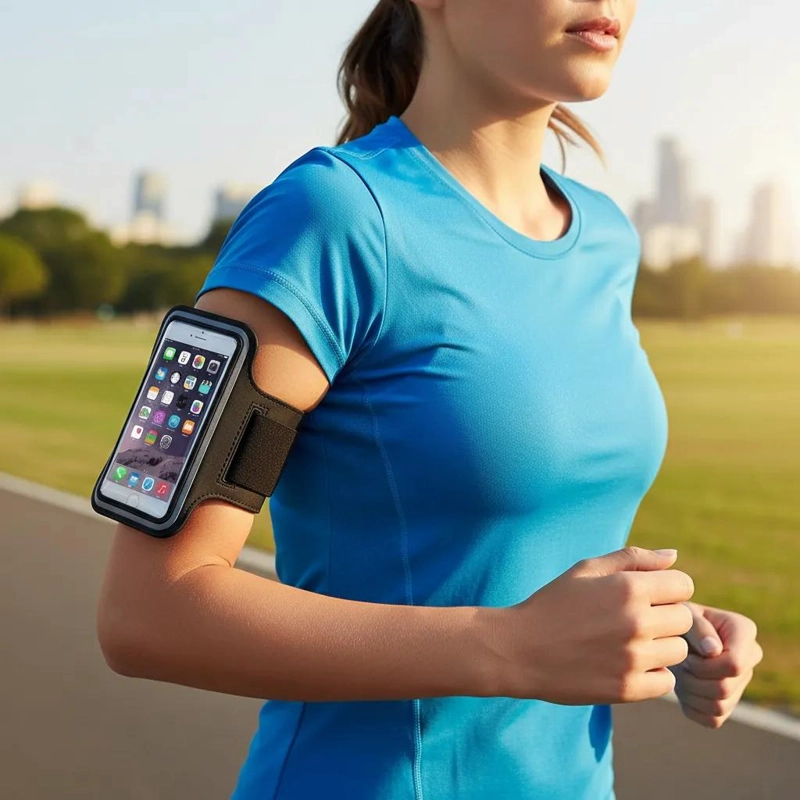 BRAZALETE DEPORTIVO AJUSTABLE PARA CELULAR - 2