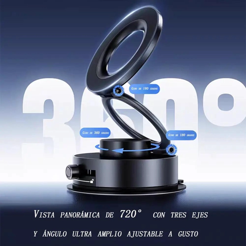 SOPORTE UNIVERSAL PARA CELULAR DE AUTO CON VENTOSA 360° - 2