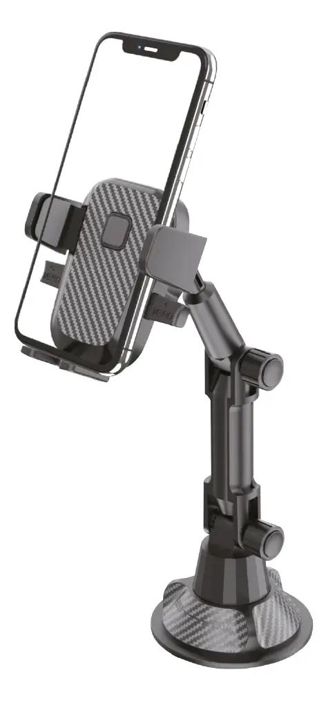 SOPORTE PARA CELULAR EN POSAVASOS DE AUTOMOVIL NEGRO - 1