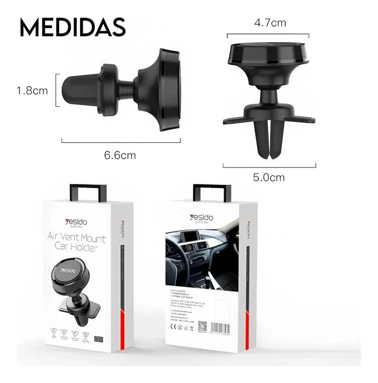 SOPORTE MAGNE TICO PARA CELULAR YESIDO C61 - 3