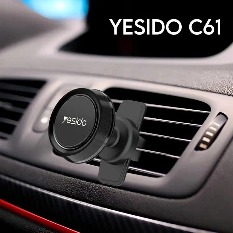 SOPORTE MAGNE TICO PARA CELULAR YESIDO C61 - 5