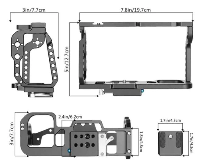 JAULA PARA CAMARA YELANGU C9 COMPATIBLE BLACKMAGIC - 2