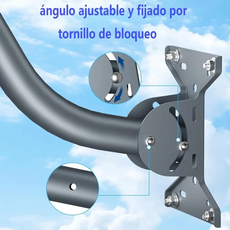 SOPORTE PARA MASTIL DE ANTENA STARLINK GEN 3 Y V4 - 4