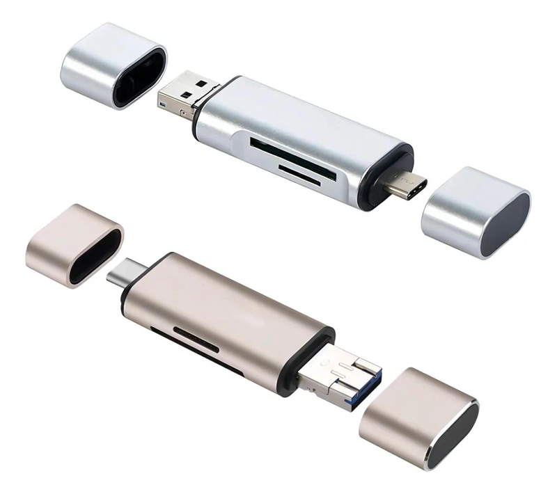 LECTOR DE TARJETAS SD Y MICRO USB TIPO C 104 MB/S - 3