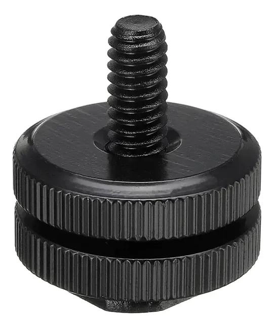 ADAPTADOR DE ZAPATA A 1/4 PARA CAMARAS - 2